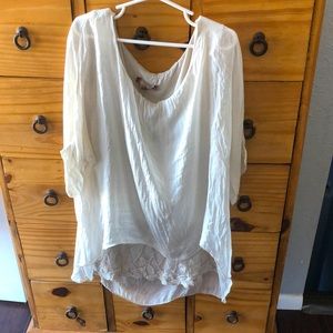Silk Blouse by Carla Canty ( made in Italy )